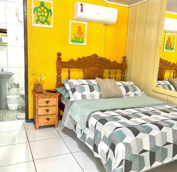 Quarto Quádruplo Estandar, Pousada & Camping Tubarão