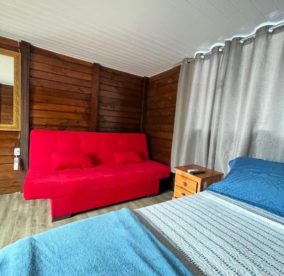 Quarto Estandar Banheiro Compartilhado, Pousada & Camping Tubarão