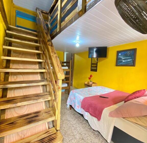 Suíte 2 Dormitórios, Pousada & Camping Tubarão