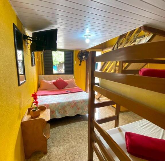 Suíte 2 Dormitórios, Pousada & Camping Tubarão