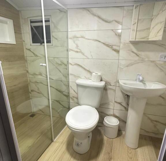 Quarto Estandar Vista Mar, Pousada & Camping Tubarão