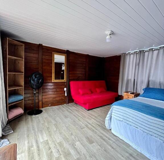 Quarto Estandar Vista Mar, Pousada & Camping Tubarão