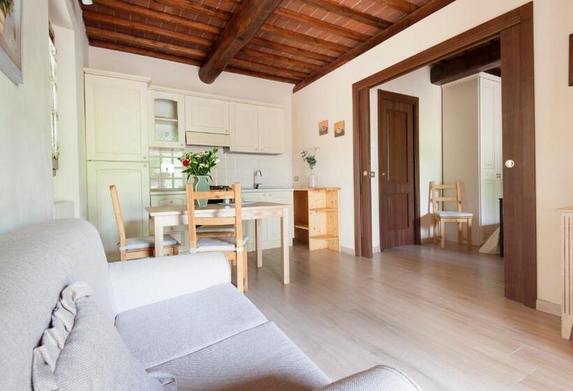 آپارتمان 1 خوابه با چشم‌انداز باغ, Agriturismo Le Buche Di Viesca