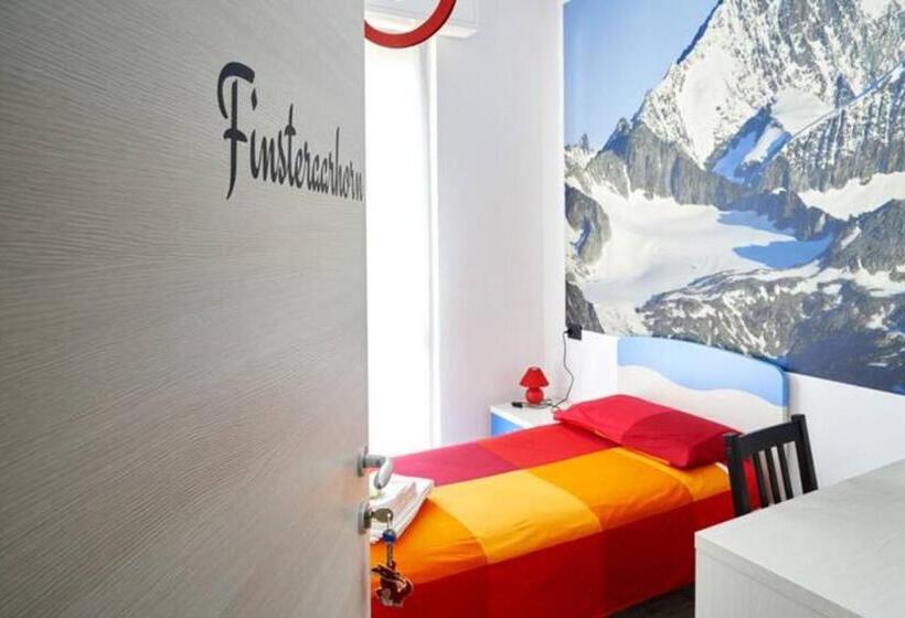 اتاق استاندارد یک تخته با سرویس بهداشتی مشترک, Grandi Cime Guest House