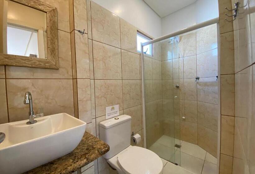 חדר דלוקס לשלושה, Pousada Areia Cristal