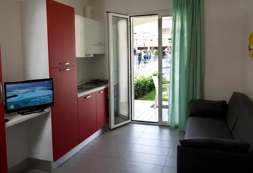 آپارتمان 1 خوابه با چشم‌انداز باغ, Residence Blumare