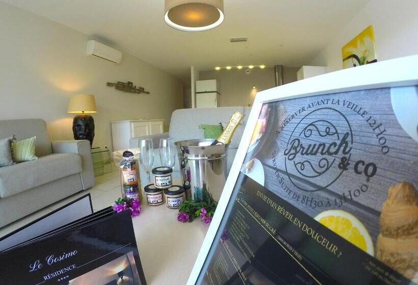 침실 2개 수피리어 아파트, Résidence Le Cosimo