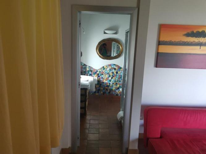 带露台的小型套房, Agriturismo Villa Lupara