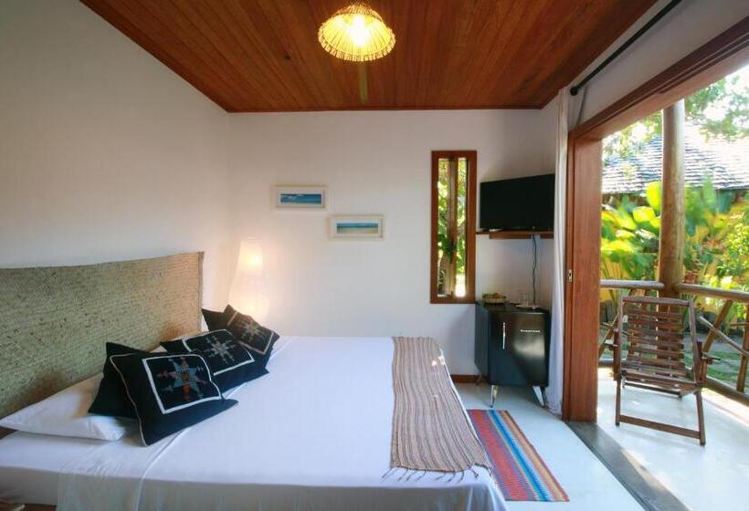 اتاق استاندارد با چشم‌انداز باغ, Casa Valentine Pousada Itacaré