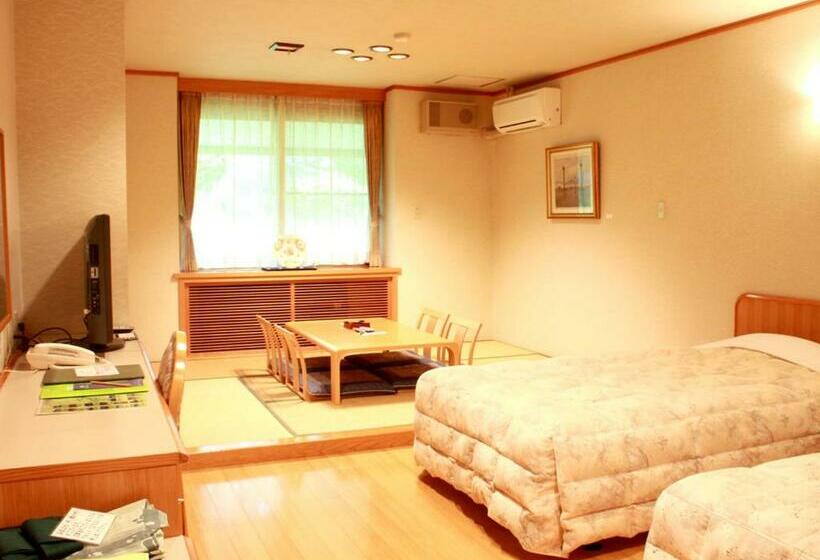 四人标准间, Megahira Onsen Quelle Yoshiwa