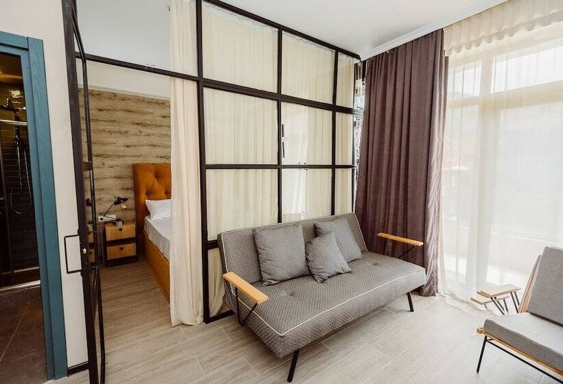 غرفة قياسية مطلّة علي البحر, Roshe By Mgzavrebi