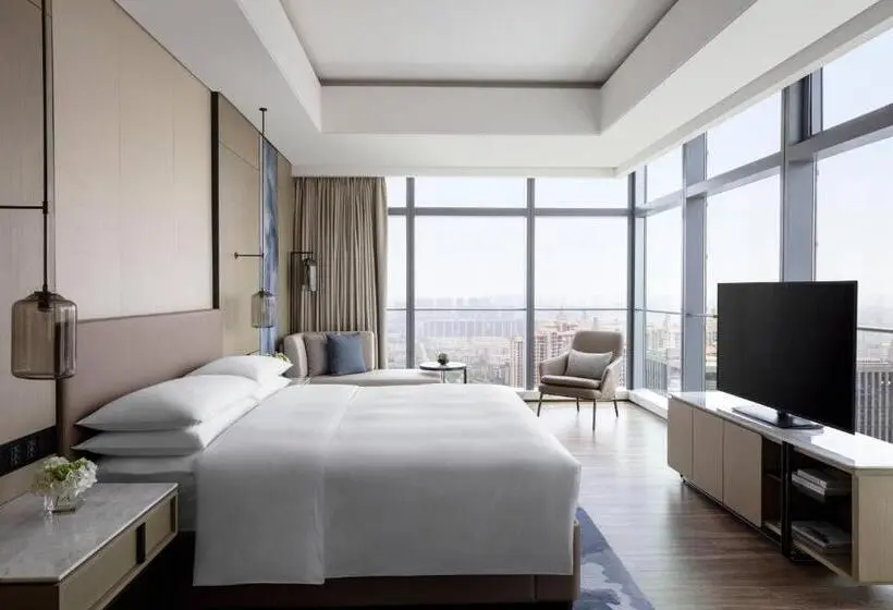 キングサイズベッドのエクゼクティブ, Zhangjiagang Marriott