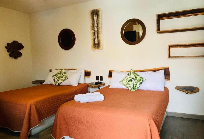 Номер Стандарт 2 Двуспальные Кровати, Diosa Del Agua Bacalar