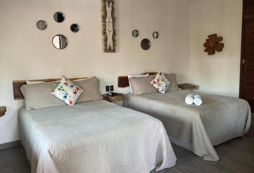 Номер Стандарт 2 Двуспальные Кровати, Diosa Del Agua Bacalar