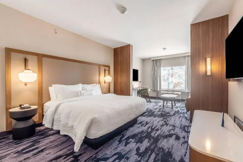 キングサイズベッドのスタンダードルーム, Fairfield Inn & Suites Dallas Arlington South