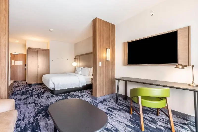 キングサイズベッドのスタンダードルーム, Fairfield Inn & Suites Dallas Arlington South