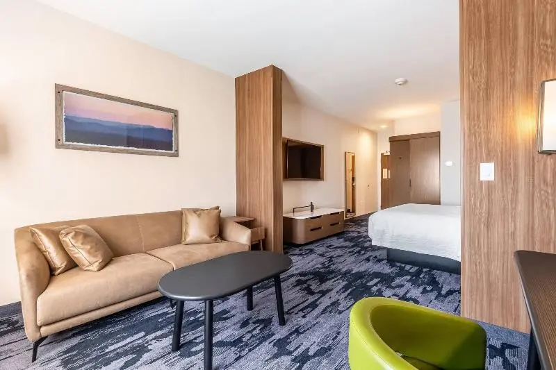 キングサイズベッドのスタンダードルーム, Fairfield Inn & Suites Dallas Arlington South