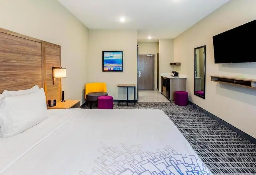身障者適用キングサイズベッドルーム, La Quinta By Wyndham San Antonio Alamo City