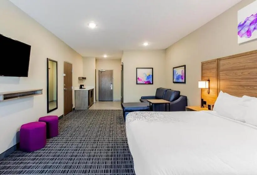 キングサイズベッドのデラックスルーム, La Quinta By Wyndham San Antonio Alamo City