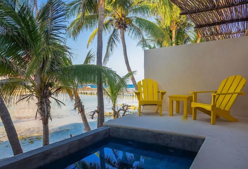 套房配有游泳池, Lotus Beach Hotel   Adults Only