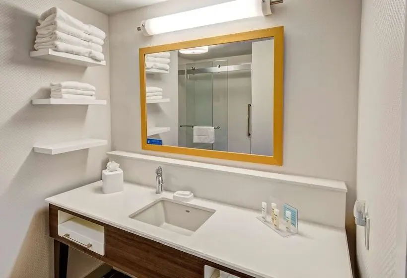 ダブルベッドのスタンダードスタジオ, Hampton Inn & Suites San Jose Airport