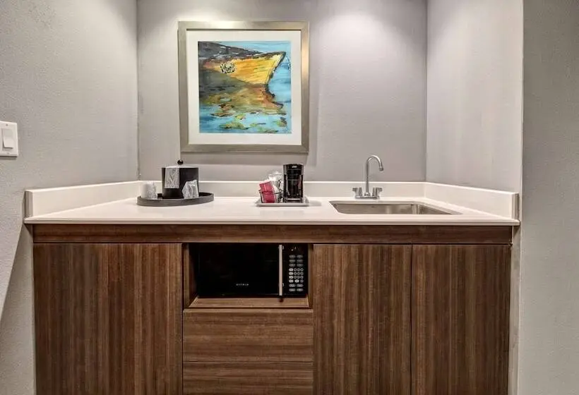 ダブルベッドのスタンダードスタジオ, Hampton Inn & Suites San Jose Airport