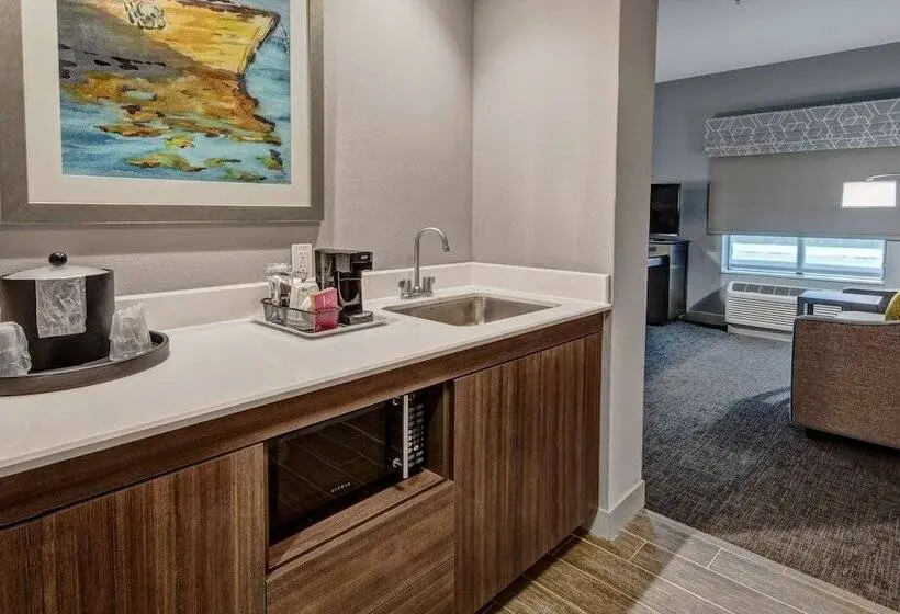 ダブルベッドのスタンダードスタジオ, Hampton Inn & Suites San Jose Airport