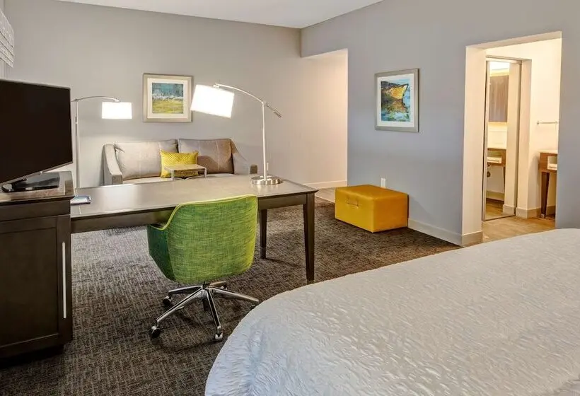 ダブルベッドのスタンダードスタジオ, Hampton Inn & Suites San Jose Airport