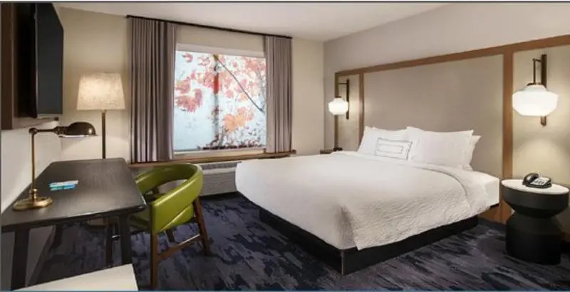 キングサイズベッドのスタンダードルーム, Fairfield Inn & Suites By Marriott Wellington West Palm Beach