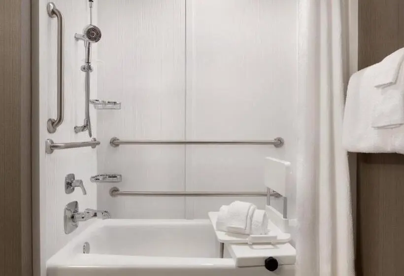 キングサイズベッドのデラックスルーム, Courtyard By Marriott Boston Dedham/westwood