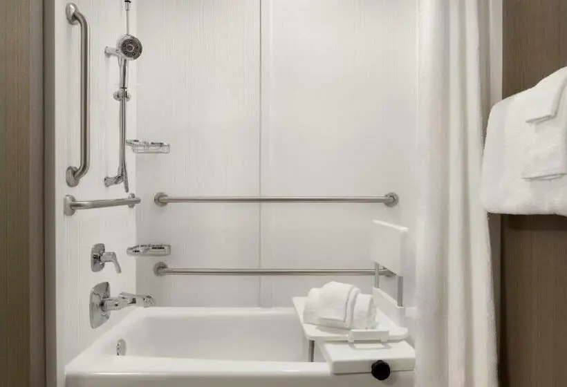 キングサイズベッドのスタンダードルーム, Courtyard By Marriott Boston Dedham/westwood