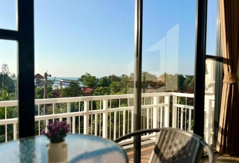 オーシャンビュースタンダードルームバルコニー付き, Serenity By Peace Garden, Koh Samui