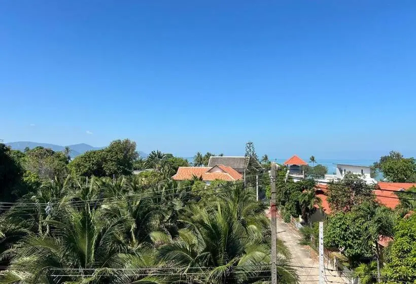 オーシャンビュースタンダードルームバルコニー付き, Serenity By Peace Garden, Koh Samui