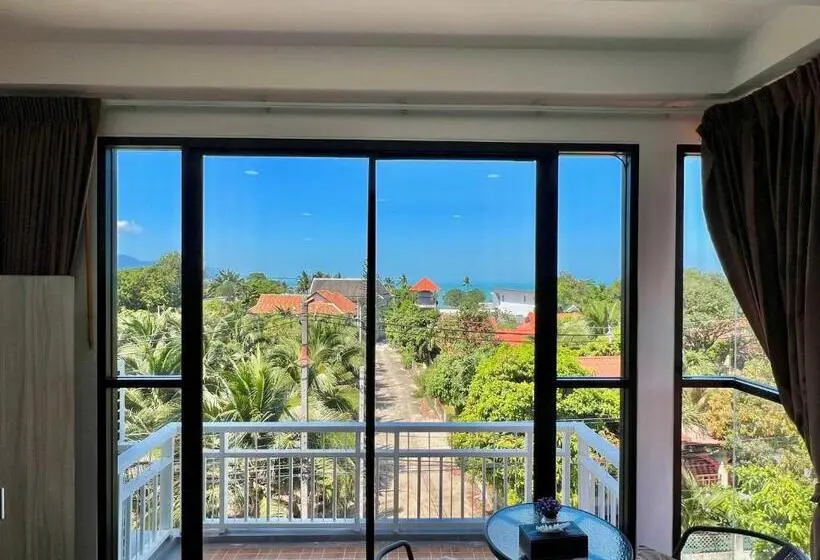 オーシャンビューデラックスルーム, Serenity By Peace Garden, Koh Samui