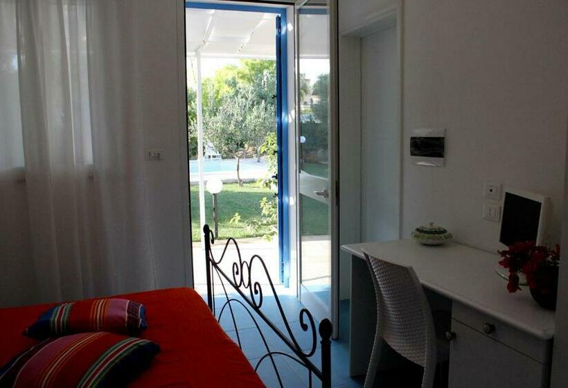 חדר סטנדרט נוף לגינה, Verdeblu