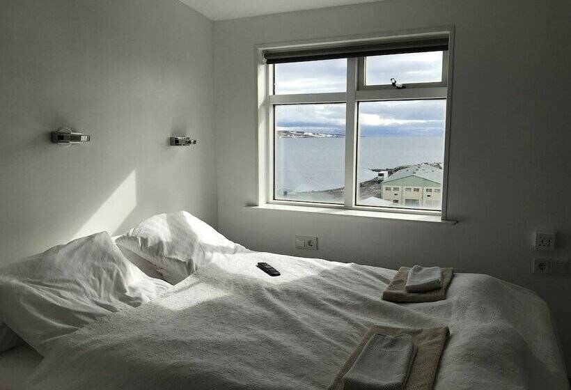 اتاق استاندارد با چشمانداز دریا, Finna Hótel