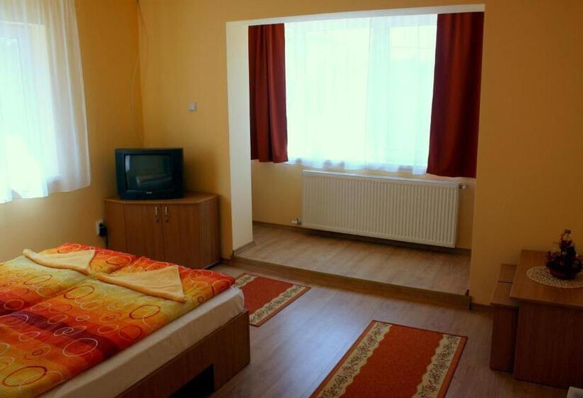 غرفة قياسية فردية حمام مشترك, Pensiunea Bobo Panzio