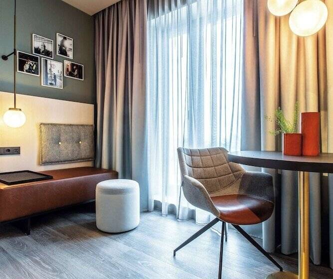 חדר סטנדרט מיטה זוגית, Hilton Garden Inn Mannheim