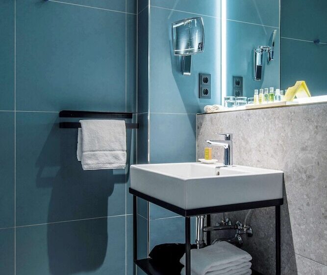 חדר סטנדרט מיטה זוגית, Hilton Garden Inn Mannheim