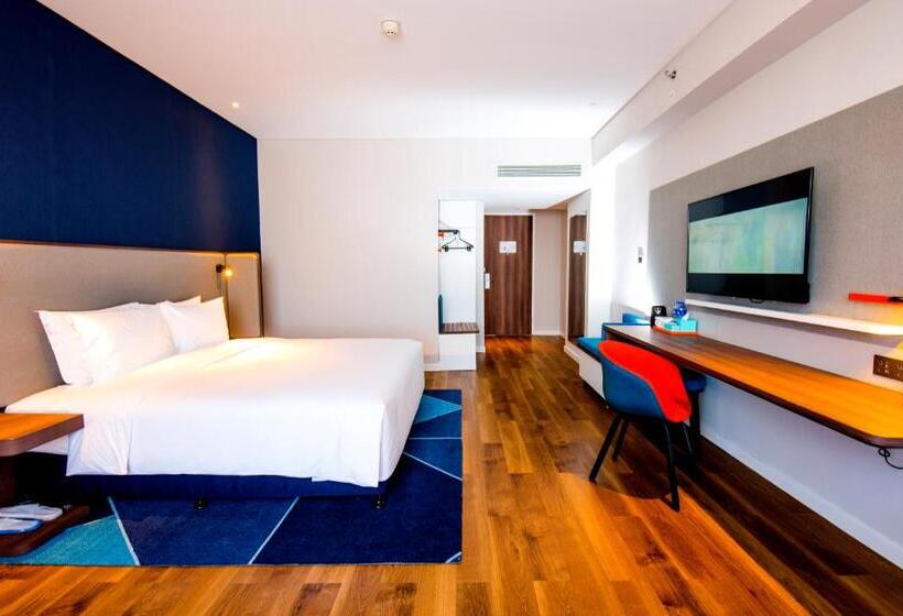 חדר סופריור עם מיטת קינג, Holiday Inn Express Yinchuan Downtown, An Ihg