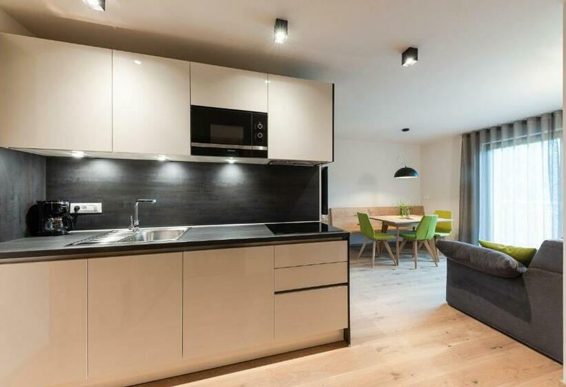 침실 2개 아파트, Aparthotel Abiná Lana Höhe