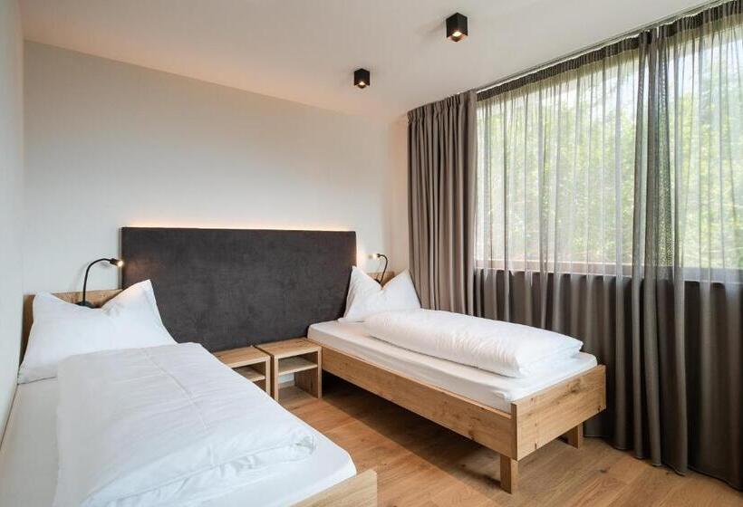 Апартаменты 1 Спальня с Террасой, Aparthotel Abiná Lana Höhe