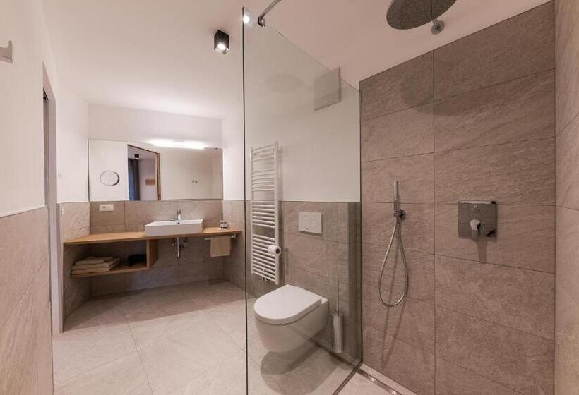 침실 1개 발코니 아파트, Aparthotel Abiná Lana Höhe