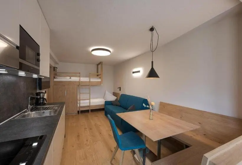 آپارتمان سوپریور 1 خوابه, Aparthotel Abiná Lana Höhe