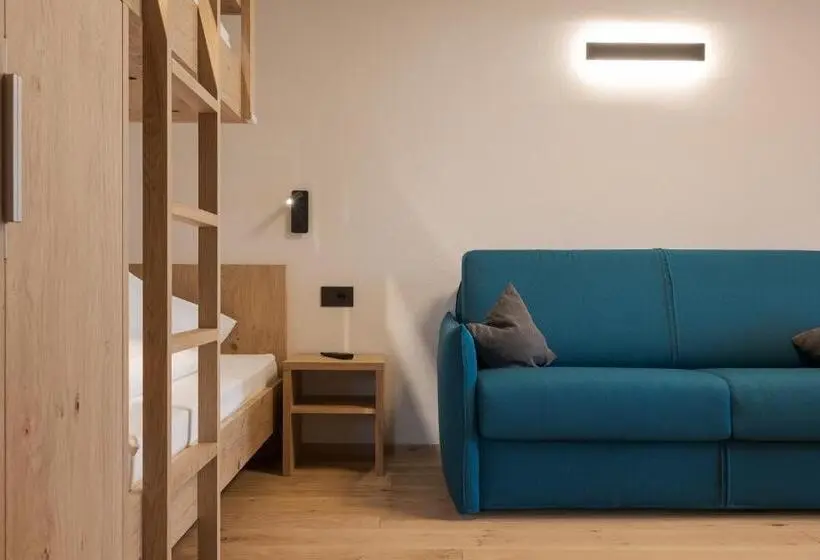 آپارتمان سوپریور 1 خوابه, Aparthotel Abiná Lana Höhe
