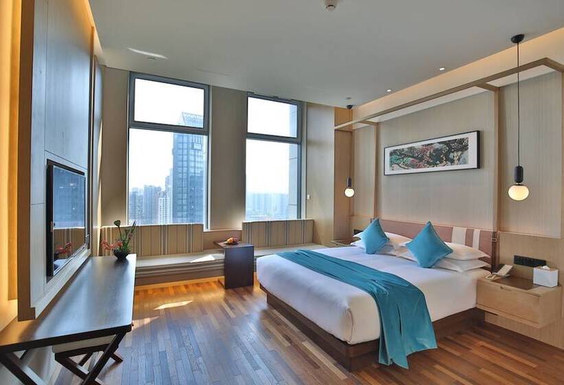 Номер Deluxe, Ssaw Boutique Hotel Hangzhou River Side