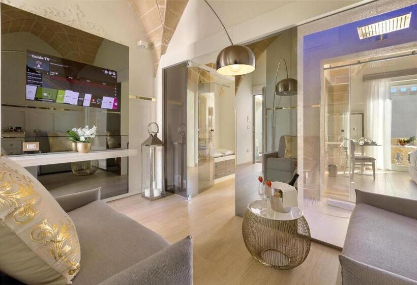 جناح جونيور مزوَّد بشرفة, Acquaviva Suites