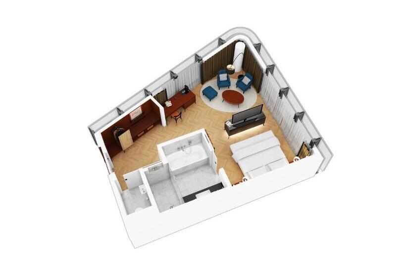 سوییت, Andaz Vienna Am Belvedere, By Hyatt