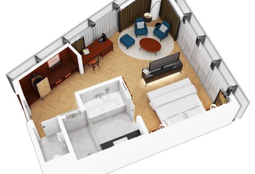 سوییت, Andaz Vienna Am Belvedere, By Hyatt