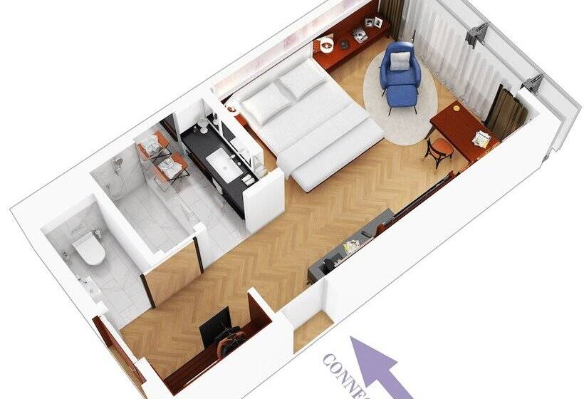 اتاق خانوادگی, Andaz Vienna Am Belvedere, By Hyatt